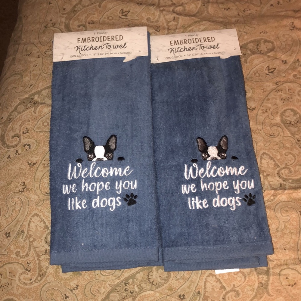 Blue Décor Towel